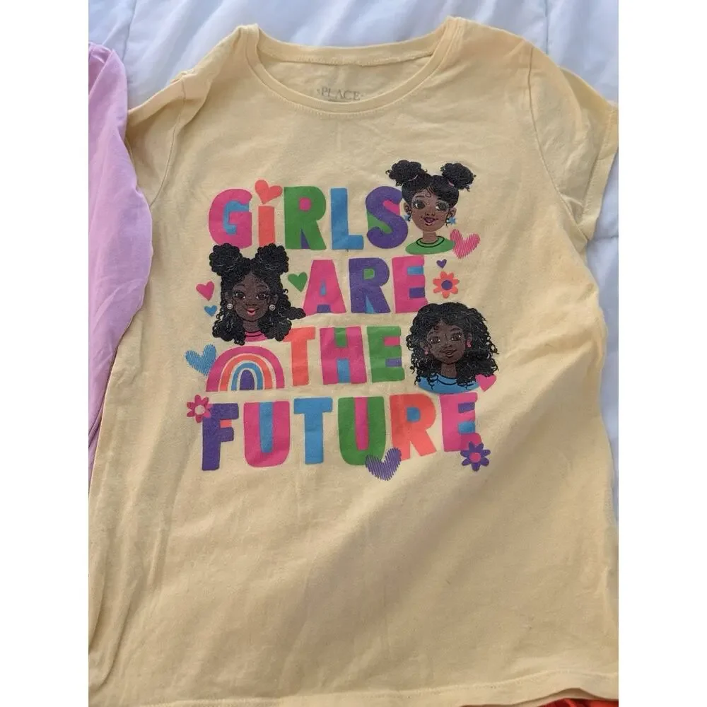 Girls 10–12 Black History‎ Month Shirt Lot (6) Graphic Tees & Sweatshirts